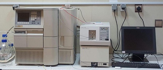 دستگاه کروماتوگرافی مایع با کارایی بالا (HPLC) مدل Alliance 2695 ساخت شرکت WATERS